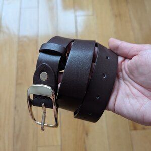 Brown Leather Belt